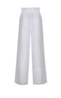 San Benito Linen Pants / White