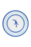 JDD Tucan Salad Plate  / Blue