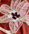 Victoria Vintage Embroidered Bottom / Orange Flowers