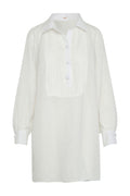 Guayabera Linen Shirt / White