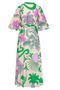 Teresa Cotton Eyelet Wrap Dress / Violet Garden