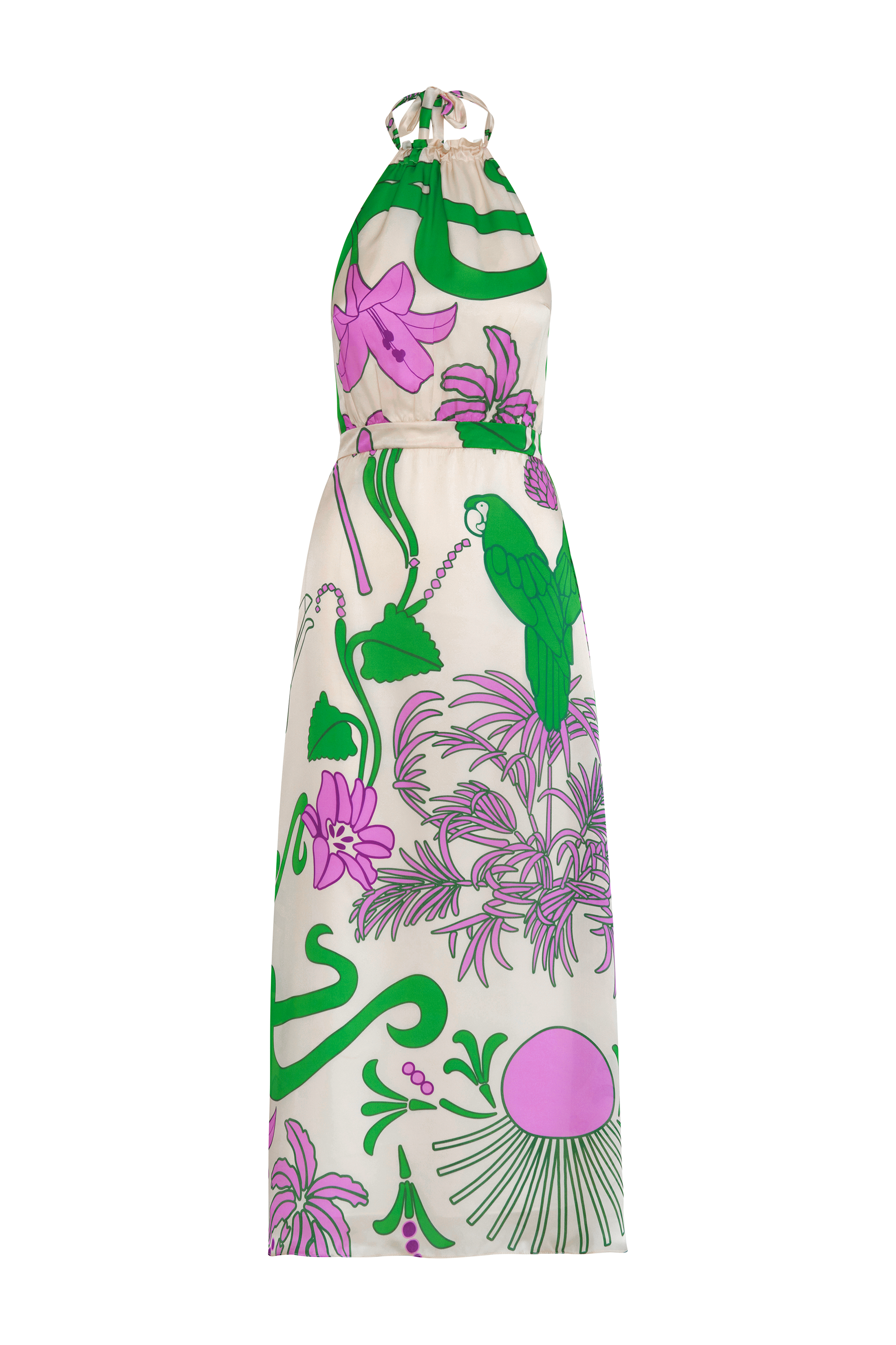 J crew silk maxi sarong dress in paisley sale