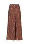 Agave Linen Skirt / Terracota Mosaic