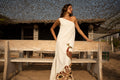 Antonella Crepe Tunic Dress / Off White
